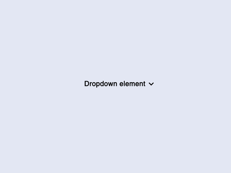 #027 — Dropdown / Выпадающий список